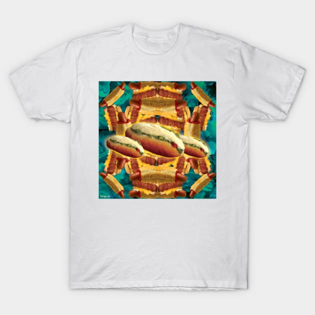 wrong hotdogs T-Shirt by STORMYMADE